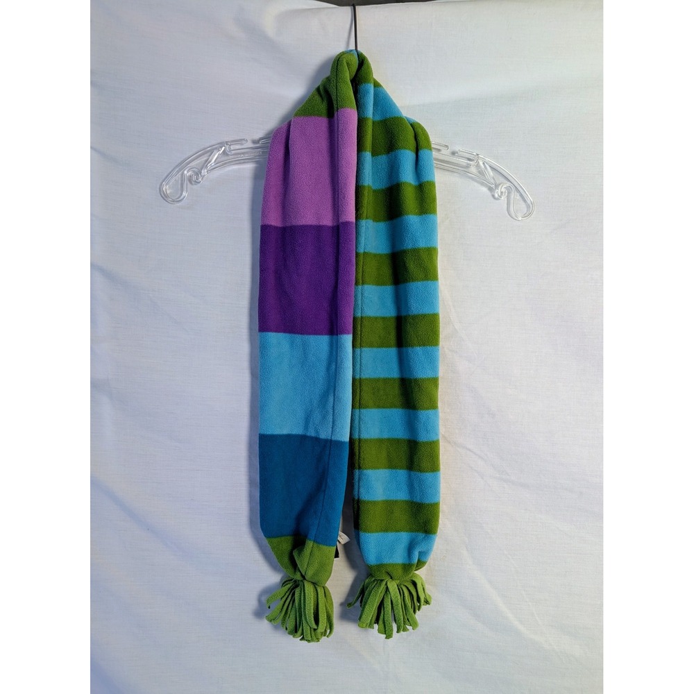 Gap Kids Fleece Colorful Striped Winter Scarf Outerwear
